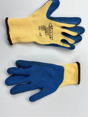 Safety Latex Gloves Blue
