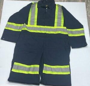 Berne Safety Striped Unlined Coverall