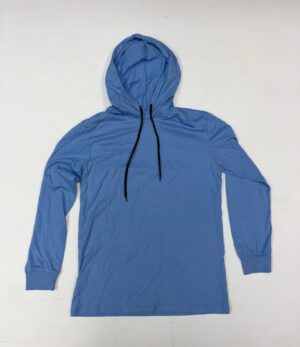 Buy Diaz Solid Men Hooded Neck Black T-Shirt