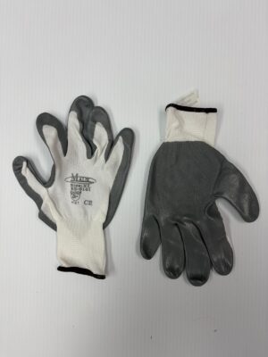 Cotton Gloves White Gray Gloves