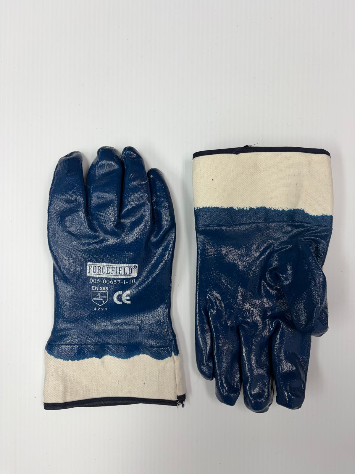 Fully dipped nitrile safety cuff